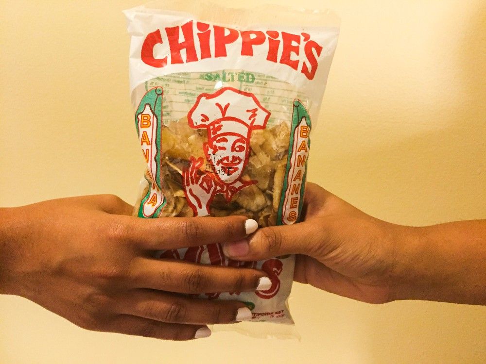 Chippies Banana Chips - Large - (140g/5oz) (Pack of 6)