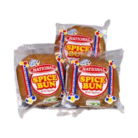 National Spice Bun x3 125g