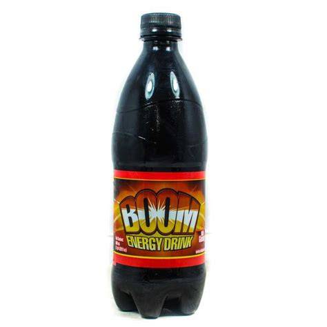 Boom Authentic Jamaican Energy Drinks (Pack of 3) 20 oz Bottles