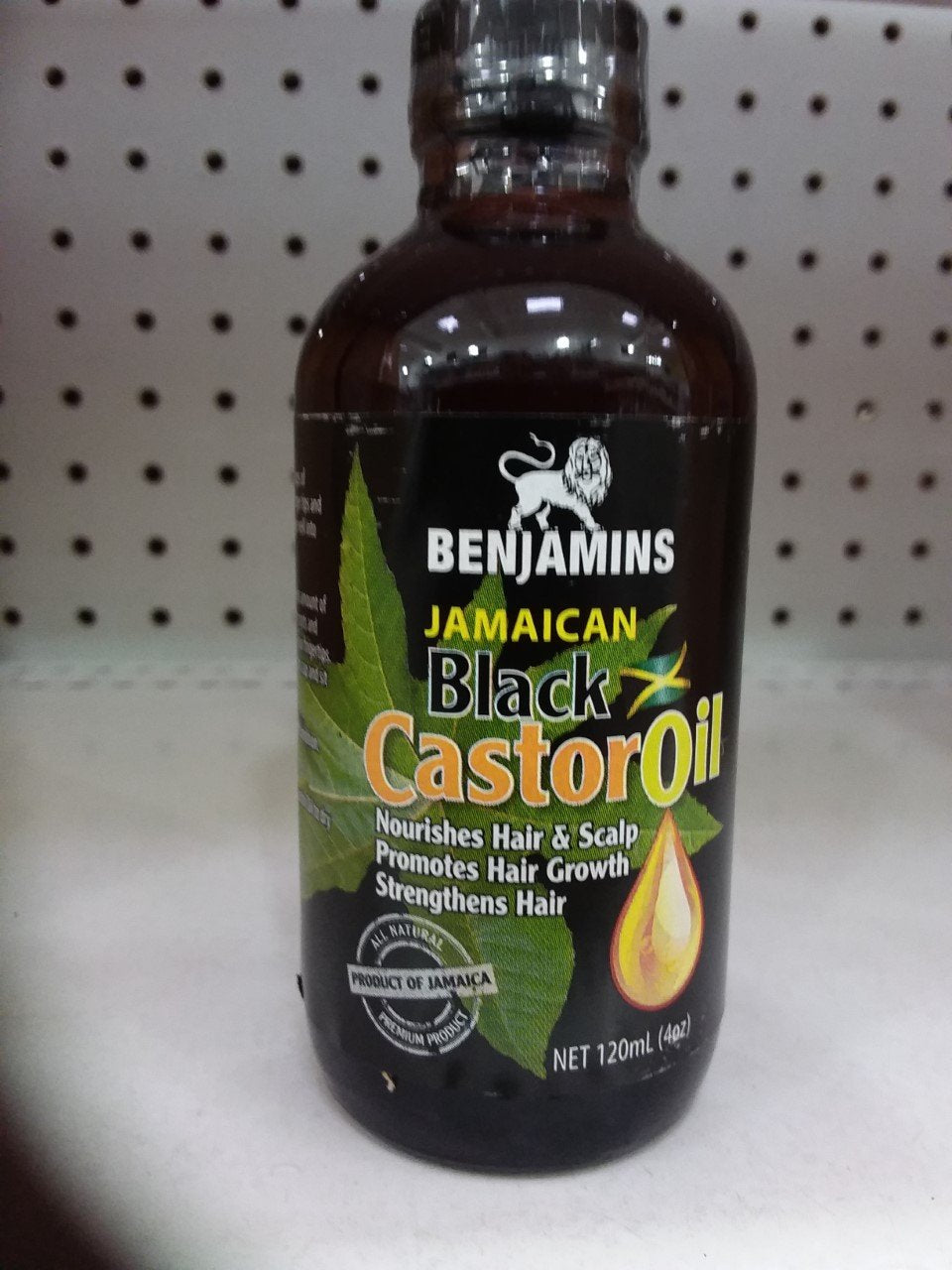 Benjamins Jamaican Castor Oil 120ml