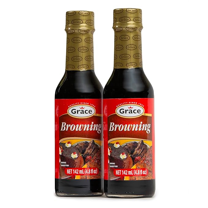 2 Pack Grace Browning Sauce 4.8 fl. oz Jamaican Browning