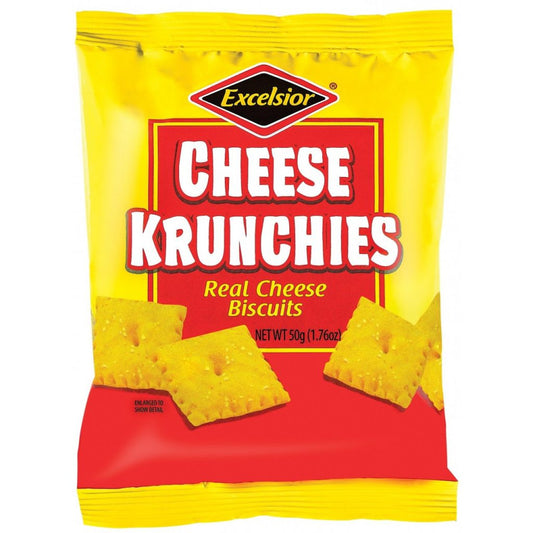 Excelsior Cheese Krunchies 50g 4-Pack