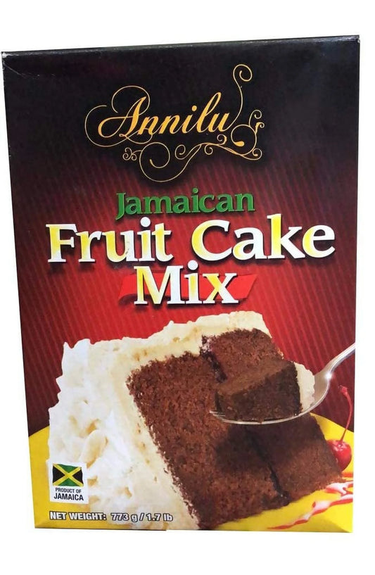 Jamaican Fruit Cake Mix - Annilu 1.7 Lb - Product of Jamaica