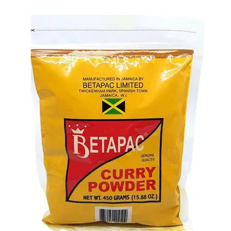 Jamaican BetaPac Curry Powder 450g (15.88oz) Pack of 2