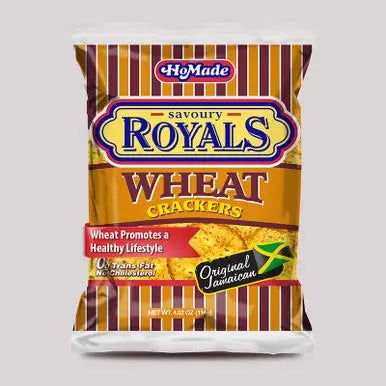 Royal HoMade Crackers 112g 6 Pack (Original/Wheat)