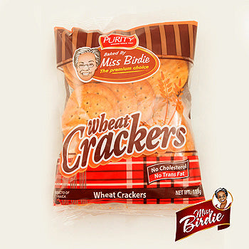 Authentic Jamaican Miss Birdie Wheat Crackers 113g - 6 Pack Caribbean Snack