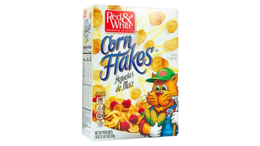 Red & White Premium Quality Corn Flakes Cereal 1-Pack 510g