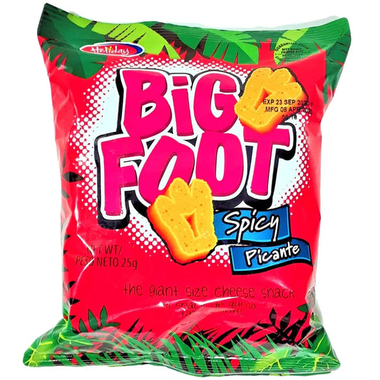 Sunshine Holiday Big Foot, Pack of 12, 25g (Spicy and Original)