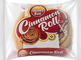 Honey Bun Cinnamon Roll 125g 12-Pack