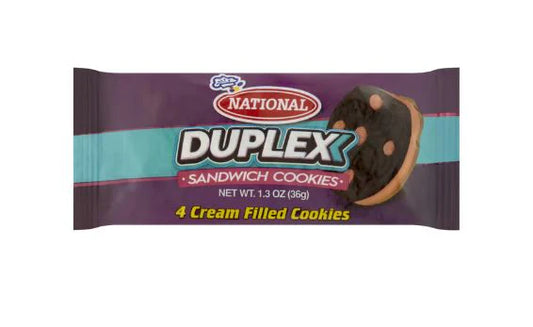 National Duplex Biscuit 6-Pack 36g (Peanut and Chocolate Flavor)