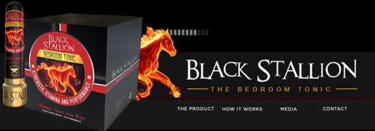 Black Stallion Herbal Tonic for Men 480ml - 2 Bottles