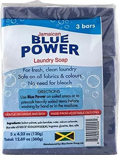 Jamaican Blue Power Cake Soap 4.23 Oz 3 Pack