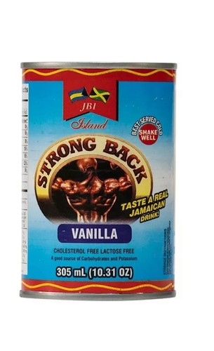 Jam Bahamas Jamaican Strong Back Drink 2 Pack - Vanilla, Peanut 10oz